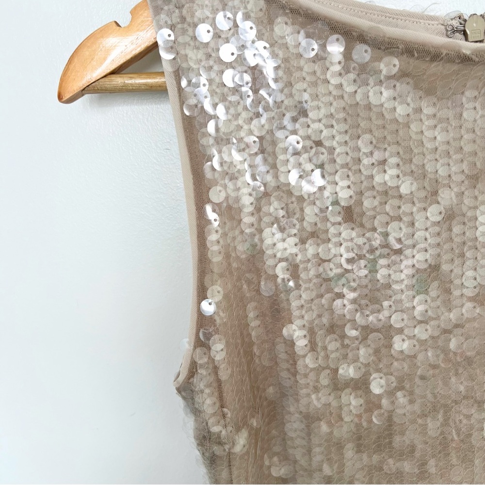 STAUD Eton Sequin Mini Dress in Moon Size XS - Picture 11 of 12